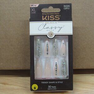 Kiss Premium Classy Nails XL Length 86585 CSP01 Extra long